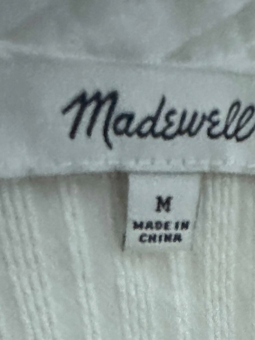 Madewell White Spaghetti Strap Wrap Dress Size M Tie Waist - Picture 5 of 5